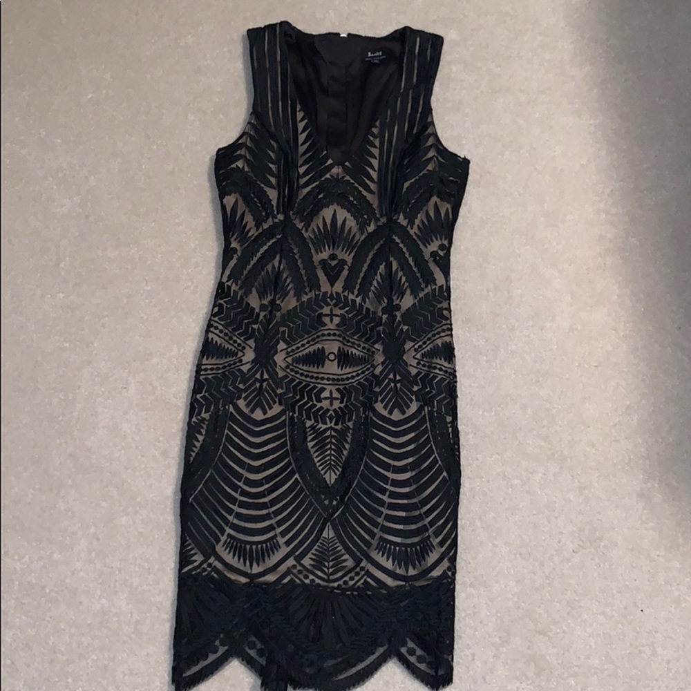 Bardot black lace dress - Picture 1 of 4